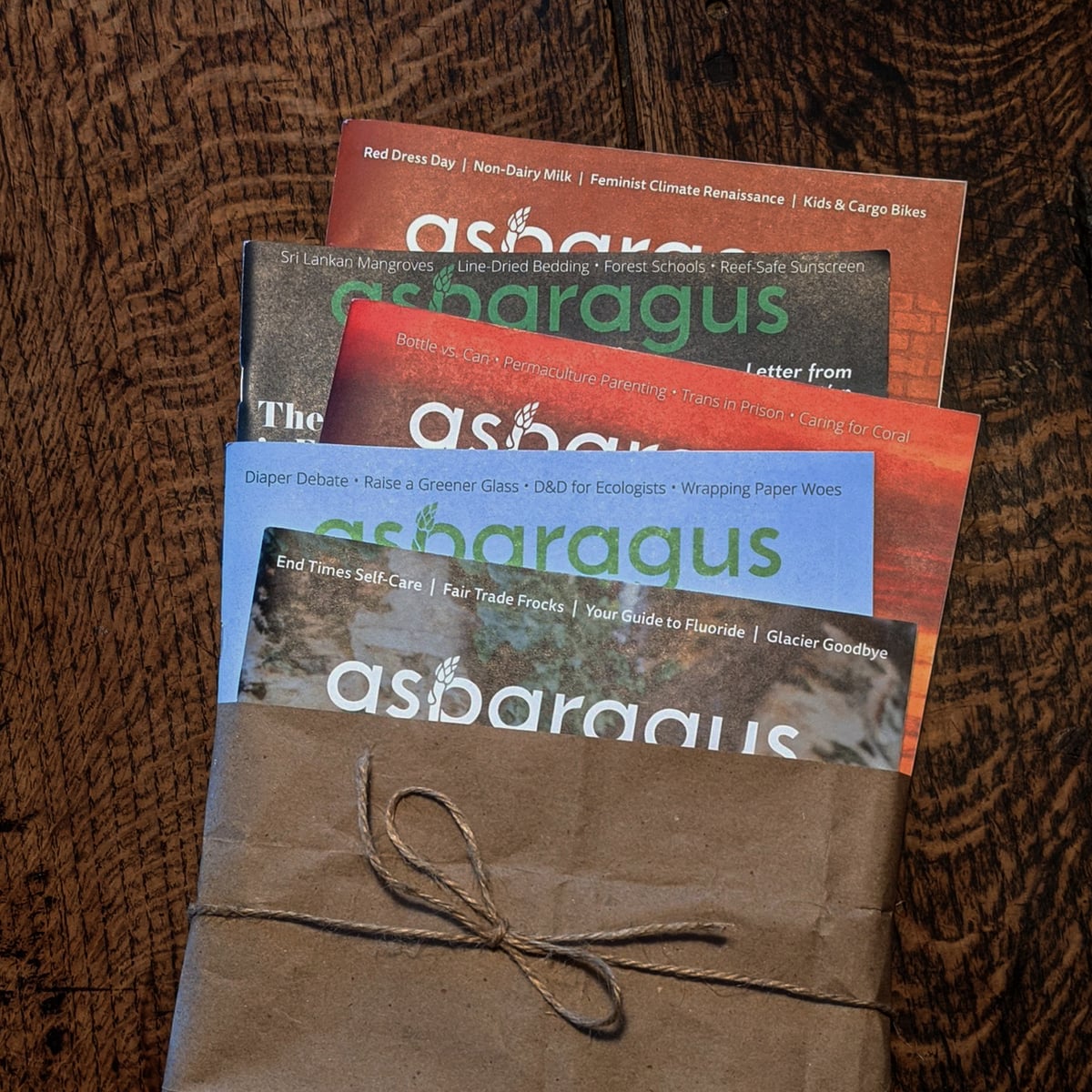 Asparagus Magazine Back Issue Six-Pack